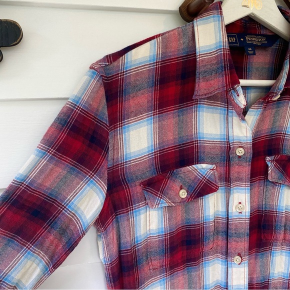 GAP x Pendleton Plaid Boyfriend Shirt - Picture 4 of 6